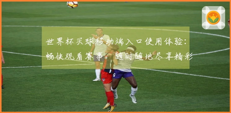 世界杯买球移动端入口使用体验：畅快观看赛事，随时随地尽享精彩