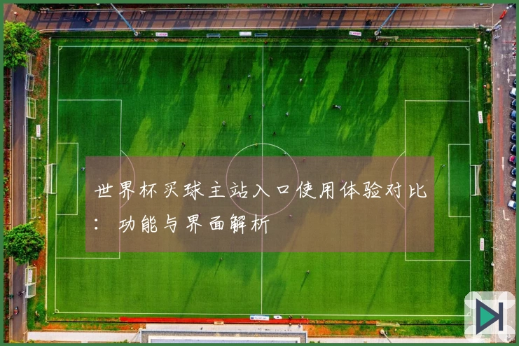 世界杯买球主站入口使用体验对比:功能与界面解析