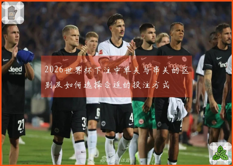 2026世界杯下注中单关与串关的区别及如何选择合适的投注方式