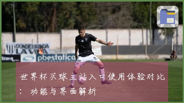 世界杯买球主站入口使用体验对比：功能与界面解析